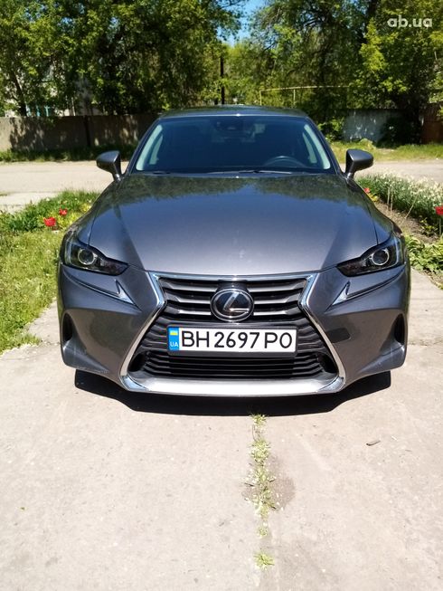 Lexus IS 2017 серый - фото 3