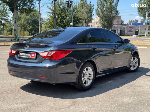Hyundai Sonata 2012 синий - фото 5