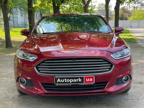 Ford Fusion 2015 красный - фото 3