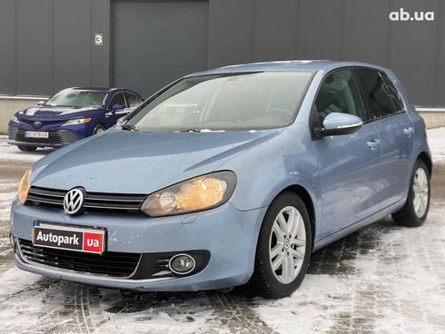 Volkswagen Golf 2010 синий - фото 4