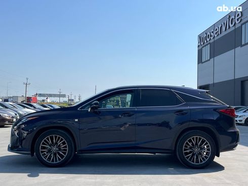 Lexus rx 350 2017 синий - фото 5
