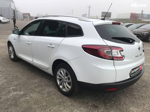 Renault Megane 2015 белый - фото 19