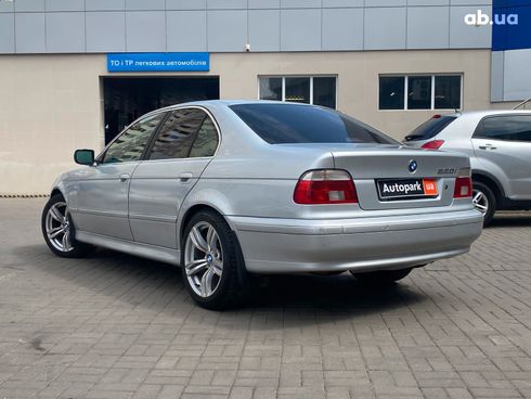 BMW 5 серия 2003 серый - фото 6