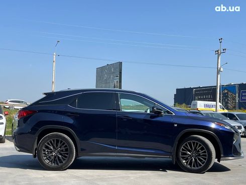 Lexus rx 350 2017 синий - фото 11
