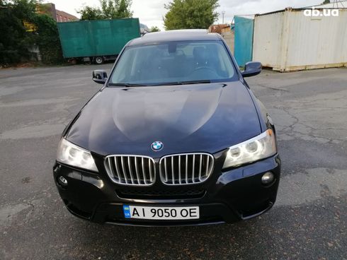BMW X3 2014 черный - фото 16