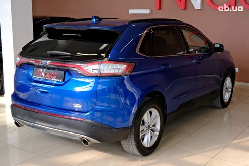 Ford Edge 2019 голубой - фото 4