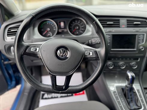 Volkswagen e-Golf 2016 синий - фото 21