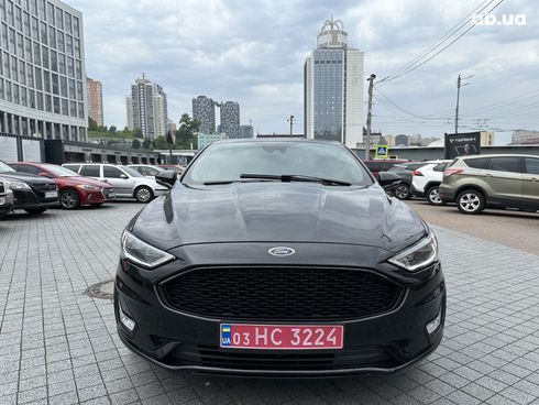 Ford Fusion 2020 черный - фото 3