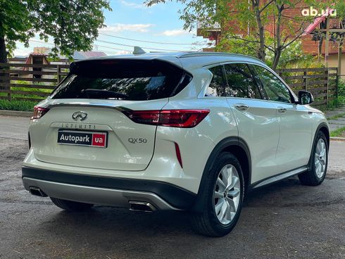 Infiniti QX50 2018 белый - фото 7