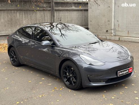 Tesla Model 3 2022 серый - фото 6