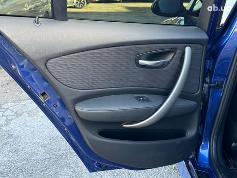 BMW 1 серия 2008 синий - фото 17