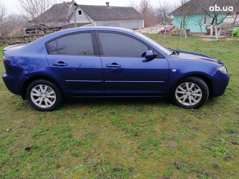 Mazda 3 2007 синий - фото 15