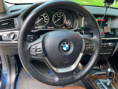 BMW X3 2016 синий - фото 29