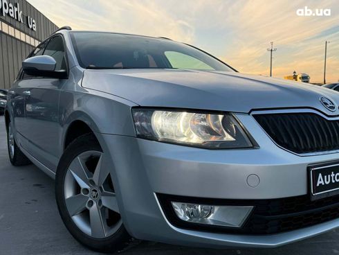 Skoda octavia a7 2013 серый - фото 3