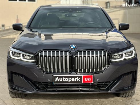 BMW 7 серия 2019 синий - фото 2