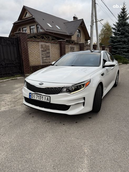 Kia Optima 2015 белый - фото 3