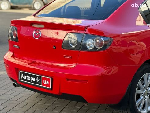 Mazda 3 2007 красный - фото 8
