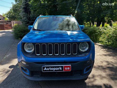 Jeep Renegade 2015 синий - фото 2