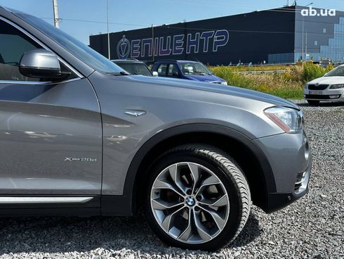 BMW X3 2016 серый - фото 12