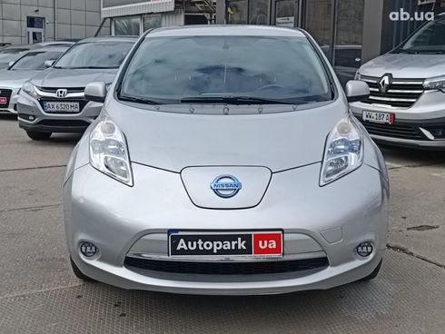 Nissan Leaf 2016 серый - фото 2