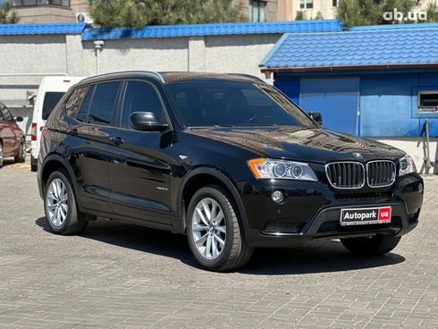 BMW X3 2012 черный - фото 3