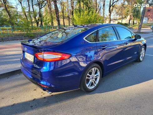 Ford Fusion 2015 синий - фото 4