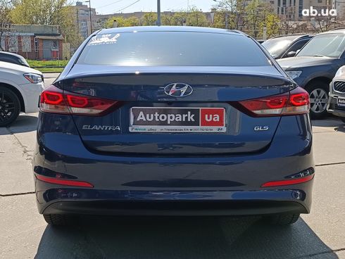 Hyundai Elantra 2017 синий - фото 5