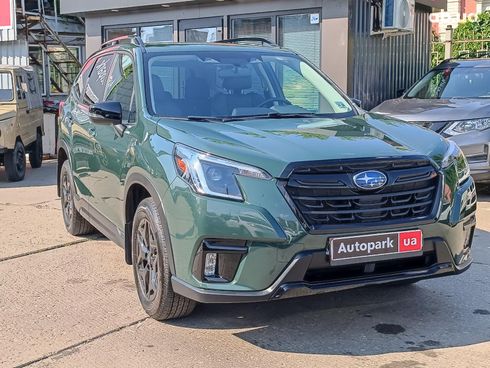 Subaru Forester 2023 зеленый - фото 8