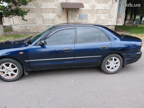 Mitsubishi Galant 1995 синий - фото 5