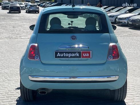 Fiat 500 2017 синий - фото 15