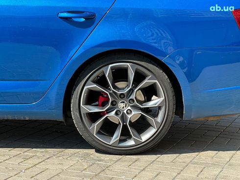 Skoda octavia a7 2014 синий - фото 14