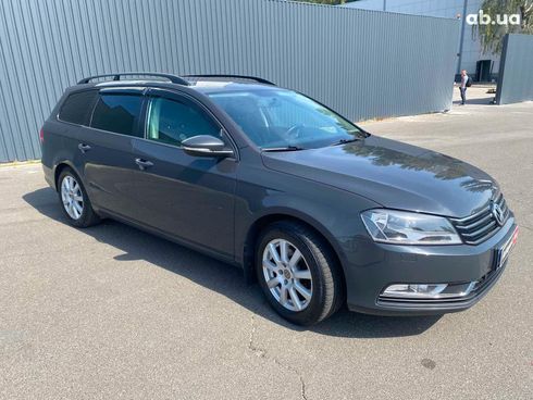 Volkswagen passat b7 2013 серый - фото 2