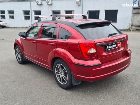 Dodge Caliber 2008 красный - фото 7