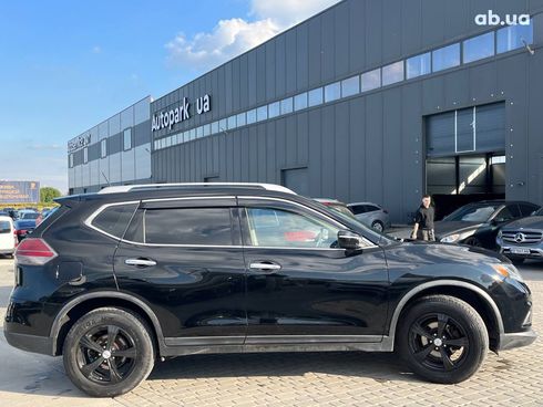 Nissan Rogue 2015 черный - фото 2