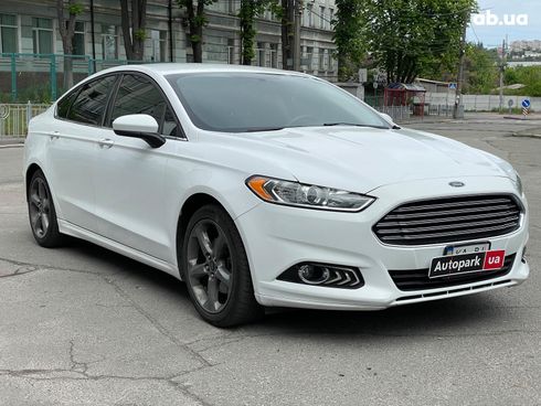Ford Fusion 2016 белый - фото 5