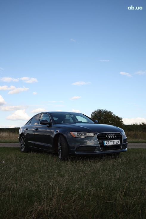 Audi A6 2013 серый - фото 9