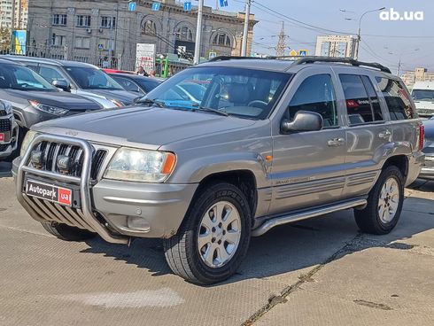 Jeep Grand Cherokee 2001 серый - фото 3