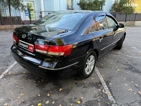 Hyundai Sonata 2009 черный - фото 5