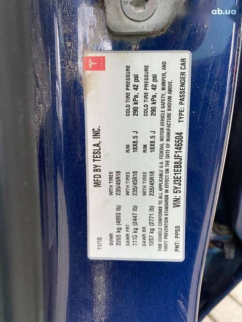 Tesla Model 3 2018 - фото 21