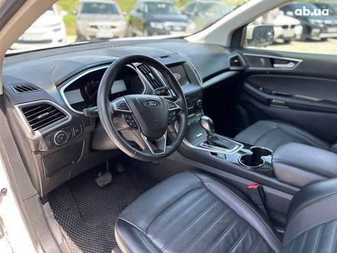 Ford Edge 2018 белый - фото 19