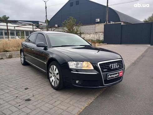 Audi A8 2006 черный - фото 3