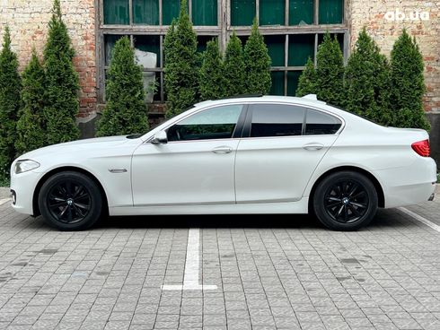 BMW 5 серия 2014 белый - фото 4