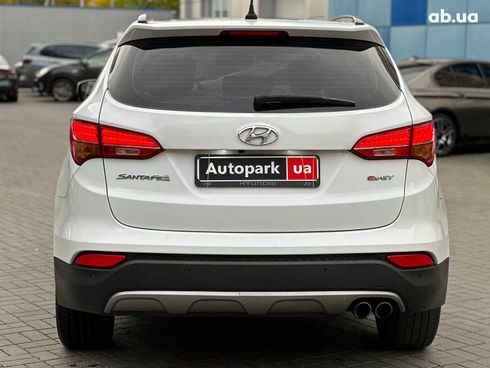 Hyundai Santa Fe 2012 белый - фото 8