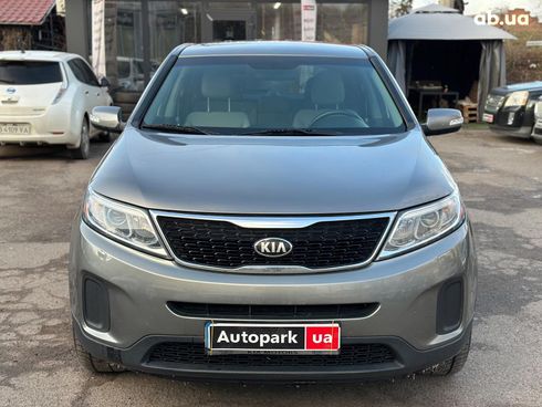 Kia Sorento 2014 серый - фото 2