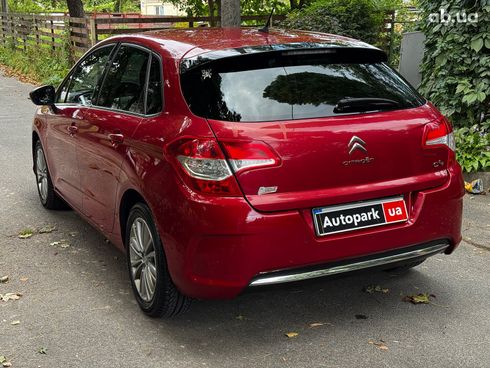 Citroёn C4 2011 красный - фото 8