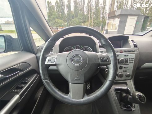 Opel Zafira 2005 черный - фото 17