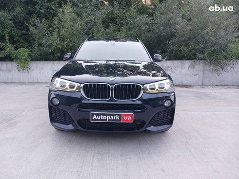 BMW X3 2017 черный - фото 2