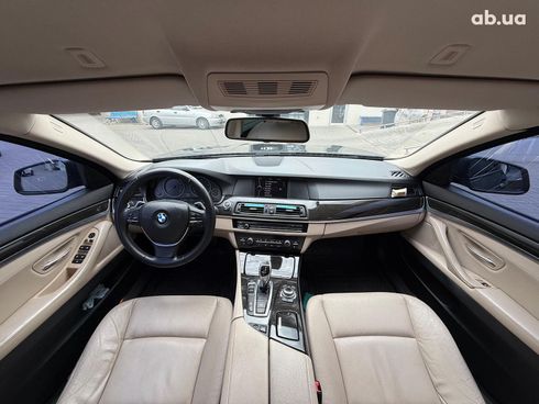 BMW 5 серия 2011 черный - фото 16