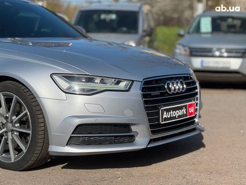 Audi A6 2015 серый - фото 7