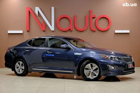 Kia Optima 2015 синий - фото 2